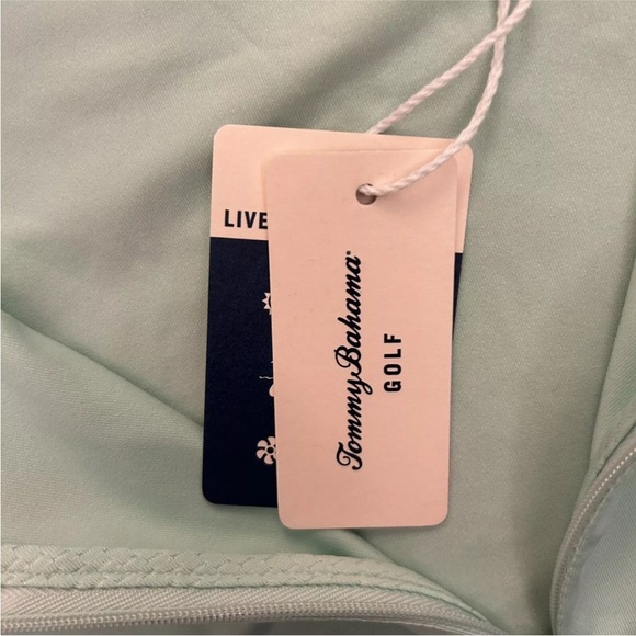 Tommy Bahama Women's Short Sleeves 1/4 Zip Golf Polo Top Size M - Medium - NWT - Picture 9 of 11